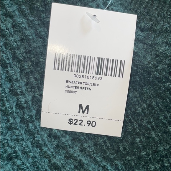 Hunter Green Forever 21 Sweater - Picture 3 of 3